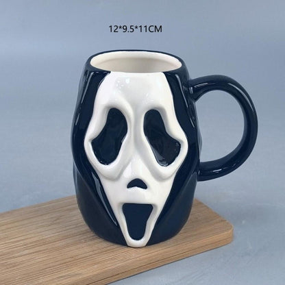 Tazón 3D terror rostro   Ghost Face