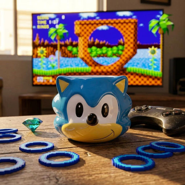 Taza Tazon 3d Sonic The Hedgehog