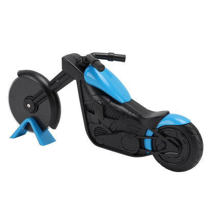 Cortador de pizza en forma de motocicleta
