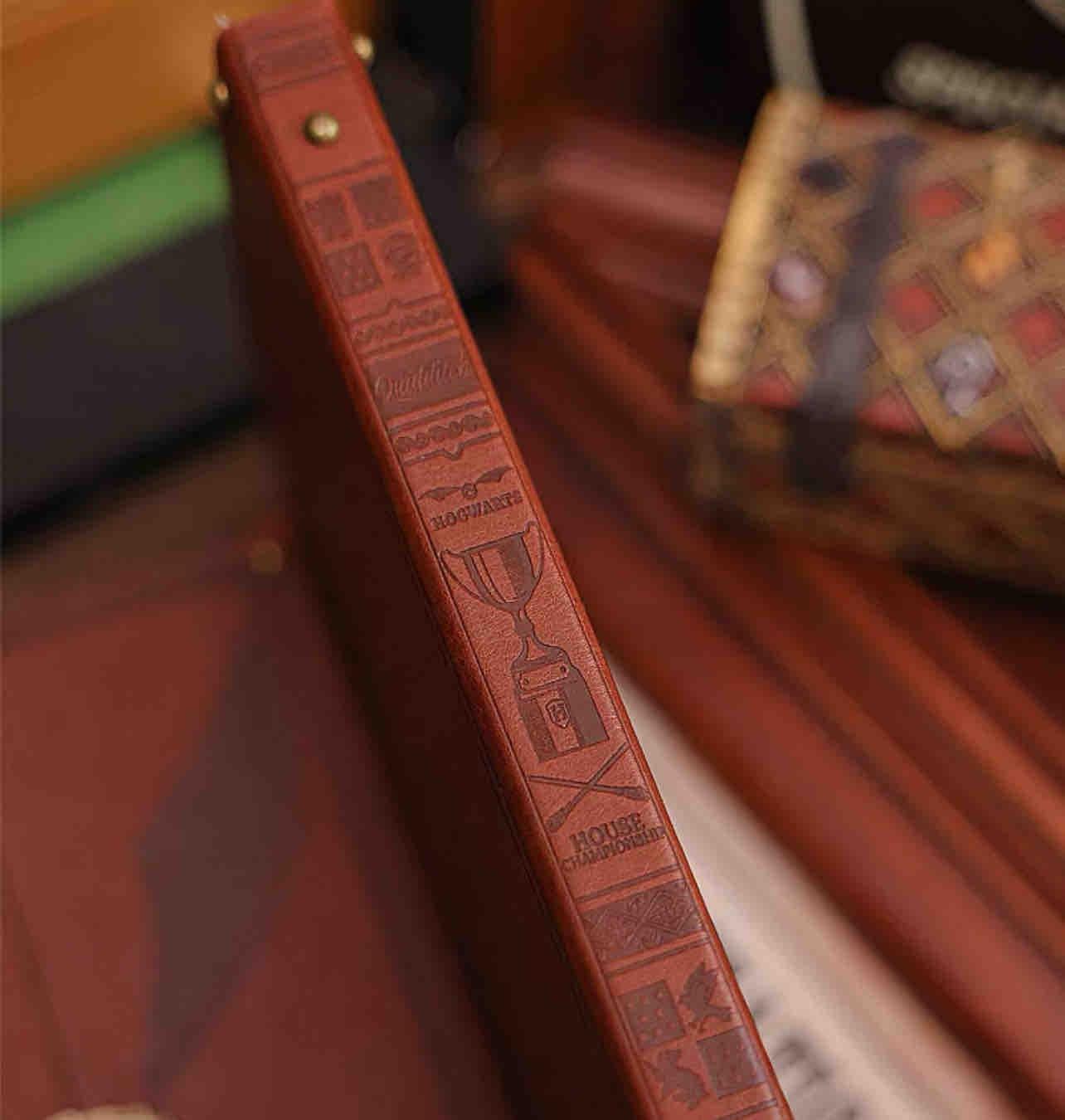 Libreta agenda  planner Delux Harry Potter Broche Snitch