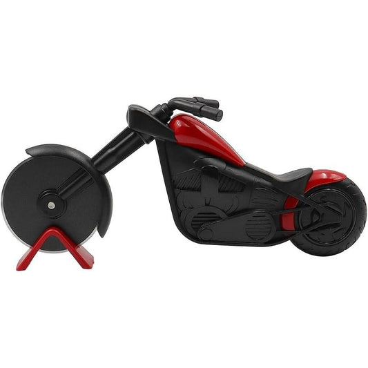 Cortador de pizza en forma de motocicleta
