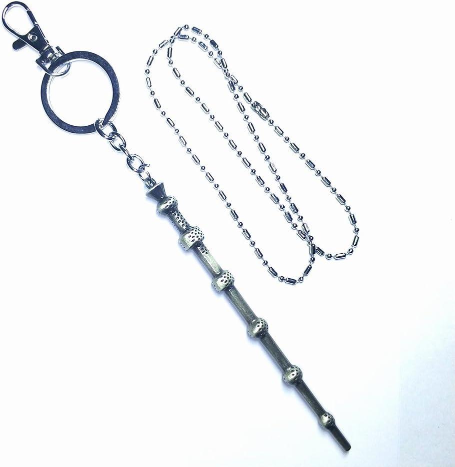 Set llaveros metálicos varitas de personajes de Harry Potter