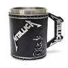 Tazón Taza 3d Resina Rock Metallica