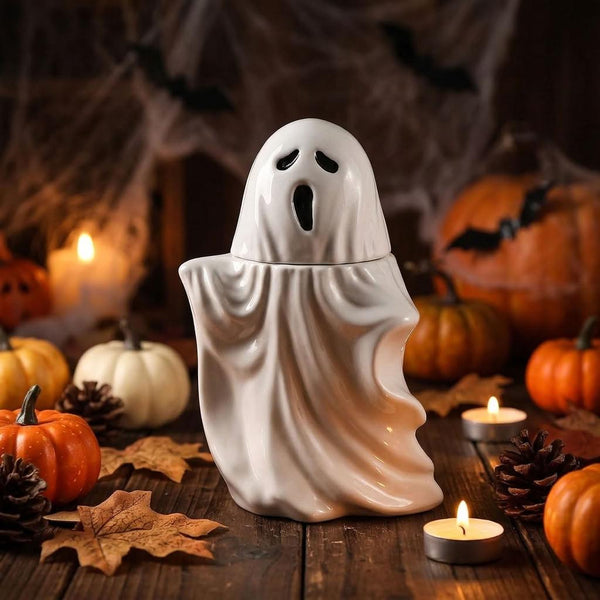 Taza de cerámica 3D de fantasma espeluznante