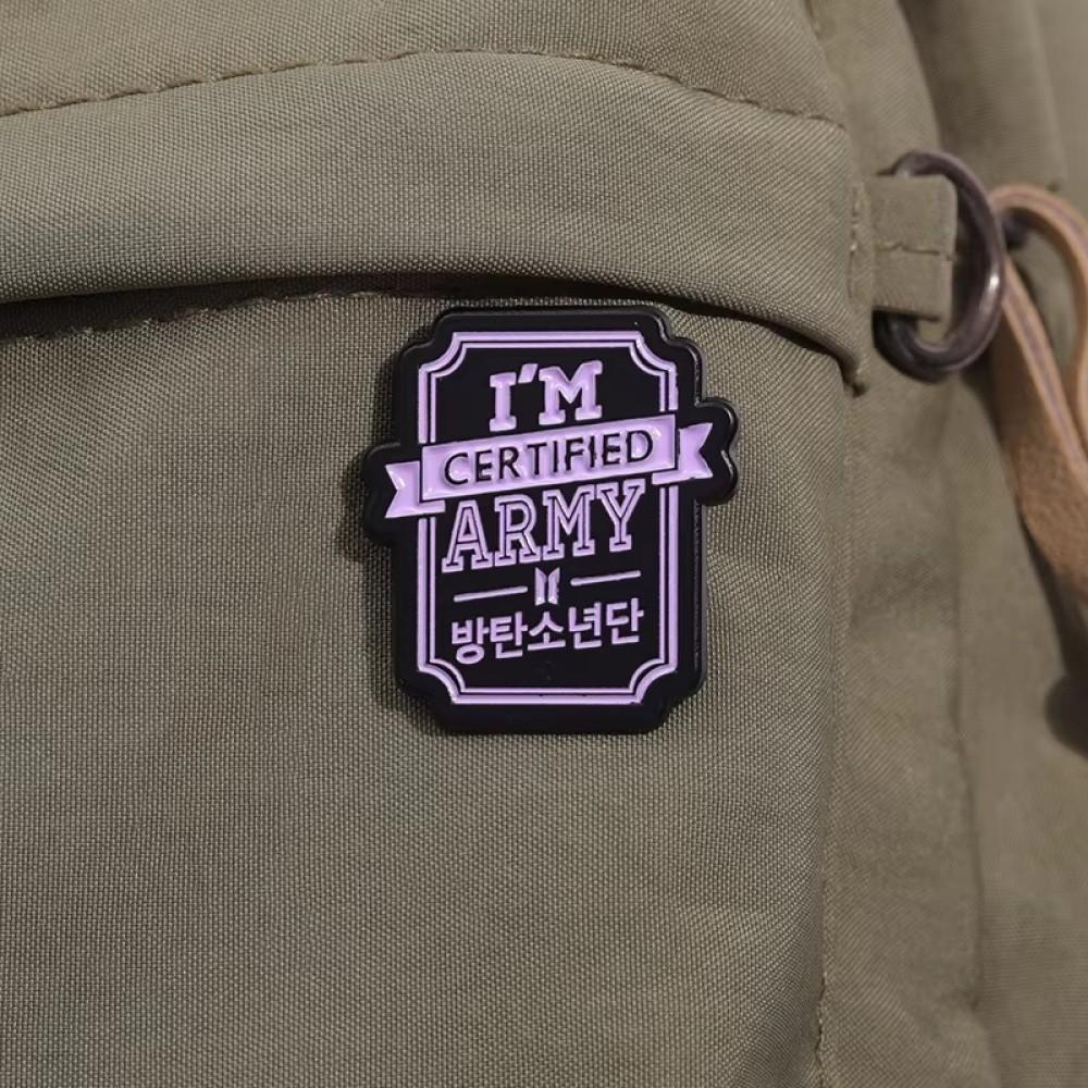 Broche o Pin “I’m Certified ARMY”