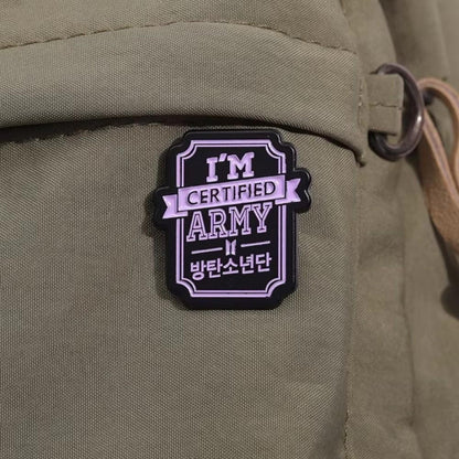 Broche o Pin “I’m Certified ARMY”
