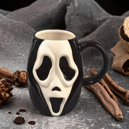 Tazón 3D terror rostro   Ghost Face