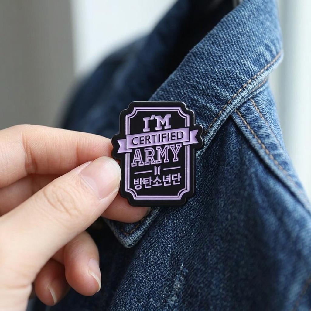 Broche o Pin “I’m Certified ARMY”