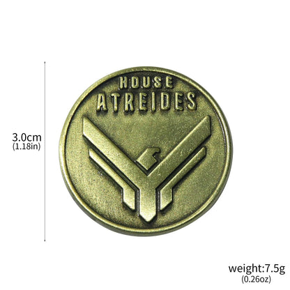 Pin broche metálico de Dune 'Casa Atreides'