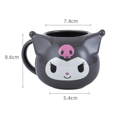 Tazón Taza cerámica Kuromi