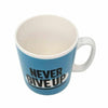 Tazón Jumbo cerámica  "Never Give Up" extragrande 900 ml