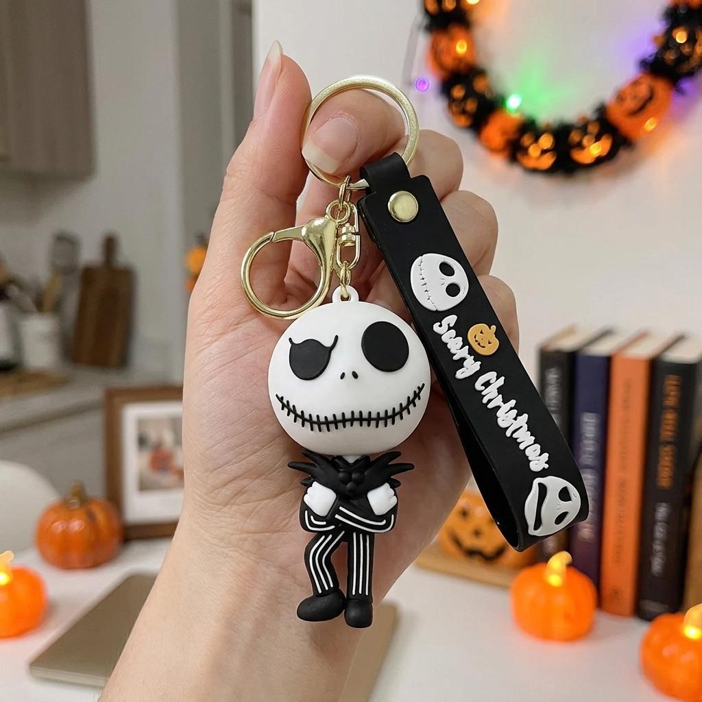 Llavero Xl 3D Silicona Jack skellington