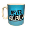 Tazón Jumbo cerámica  "Never Give Up" extragrande 900 ml