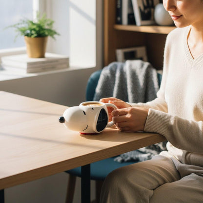 tazón cerámica 3D rostro Snoopy