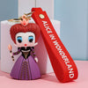 Llavero Xl Silicona reina de corazones Alicia