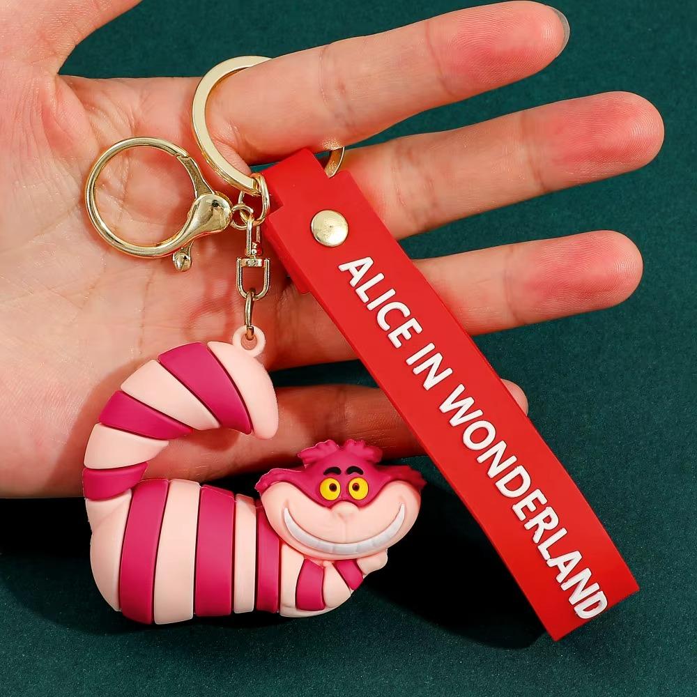Llavero XL silicona Gato de Cheshire Alicia en el pais