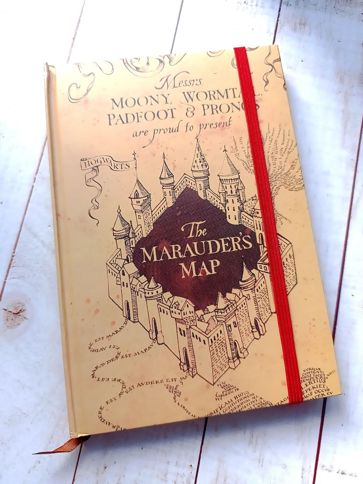 Libreta Agenda Harry Potter mapa (the Marauders Map)