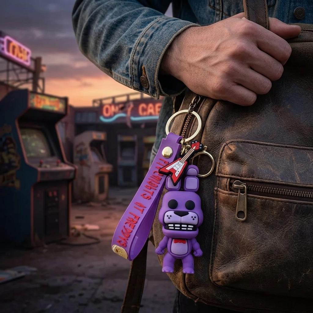Llavero 3D silicona personajes FNAF Freddy's