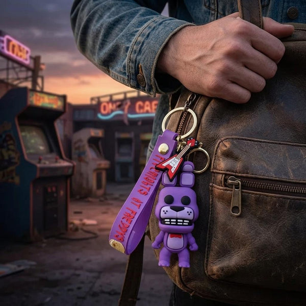 Llavero 3D silicona personajes FNAF Freddy's