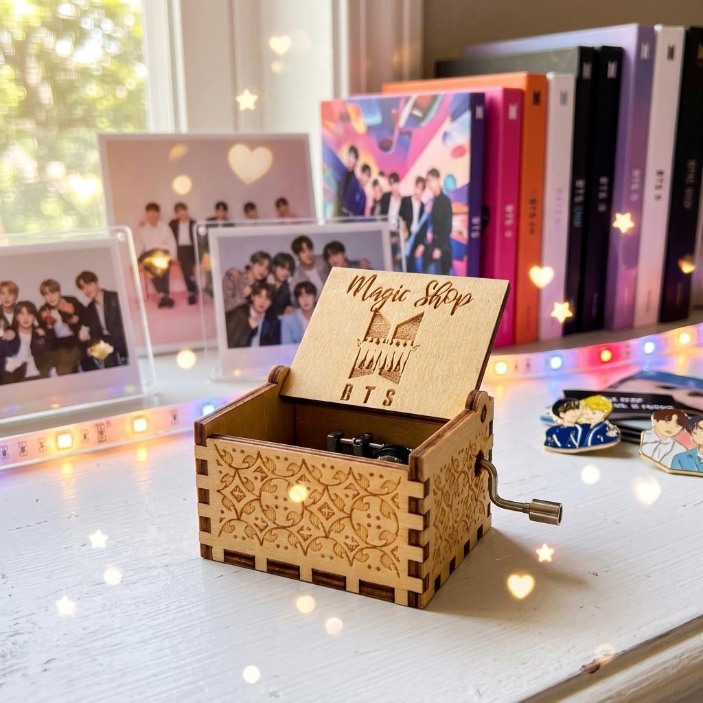 Caja musical BTS Magic Shop