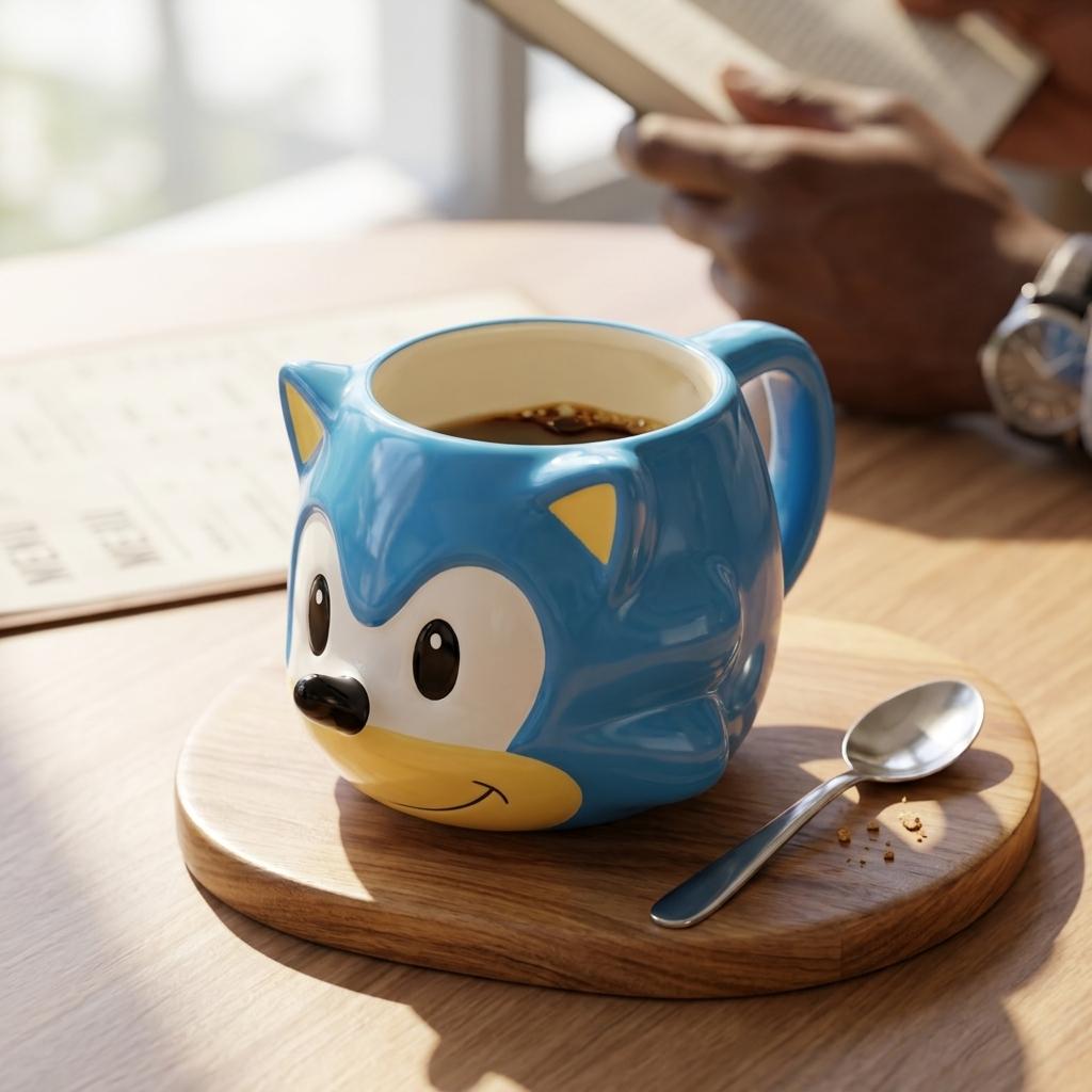 Taza Tazon 3d Sonic The Hedgehog
