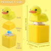 Llavero Antiestrés Con Sonido Led Duck Fidget Toy Patito