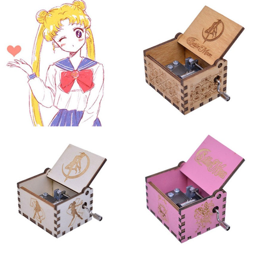 Caja Musical Rosada  Anime Sailor Moon