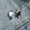 Pack Pines Broche Pulp Fiction Baile Mia & Vincent