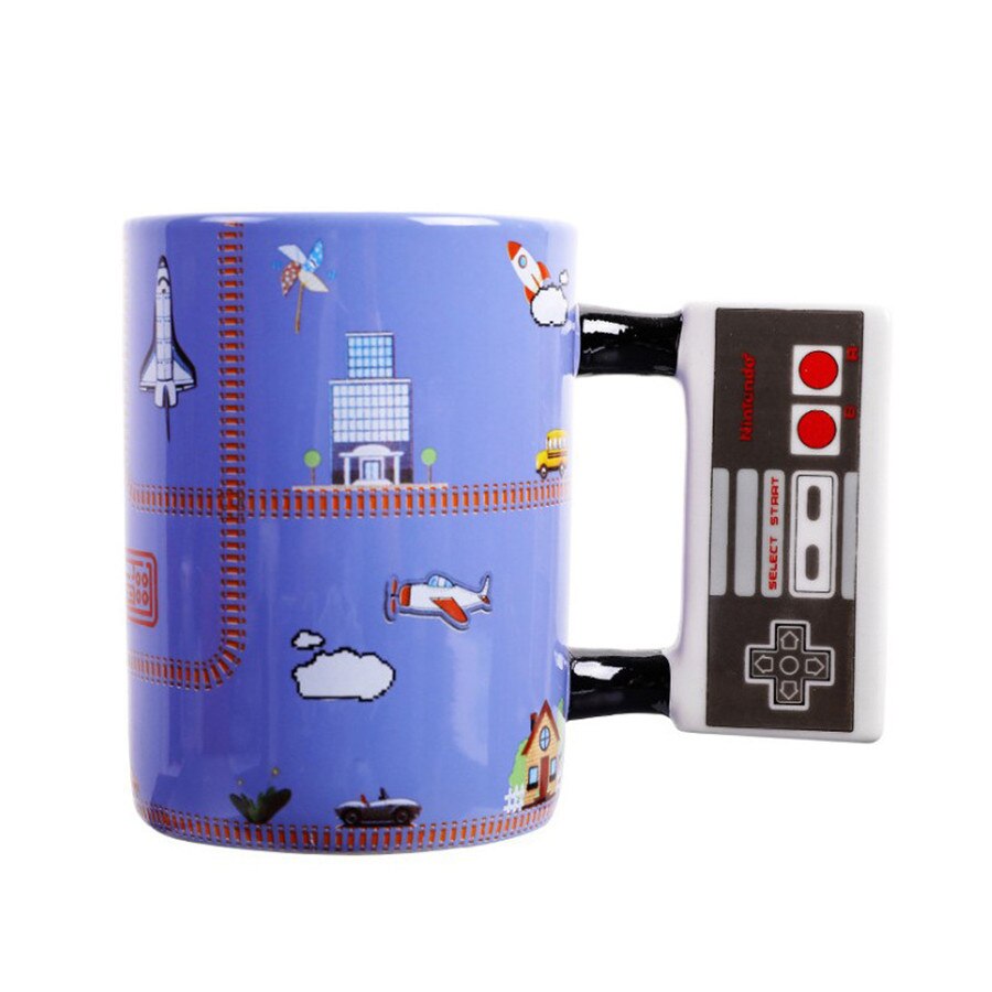 Taza Game Over Joystick Playstation Geek Gameboy (estoykuku)