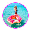 Flotador Donut Gigante 120 Cm, Pool Party Piscina