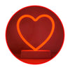 Lámpara Neón led corazón pila decoracion