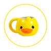 Tazón 3D patito head mug