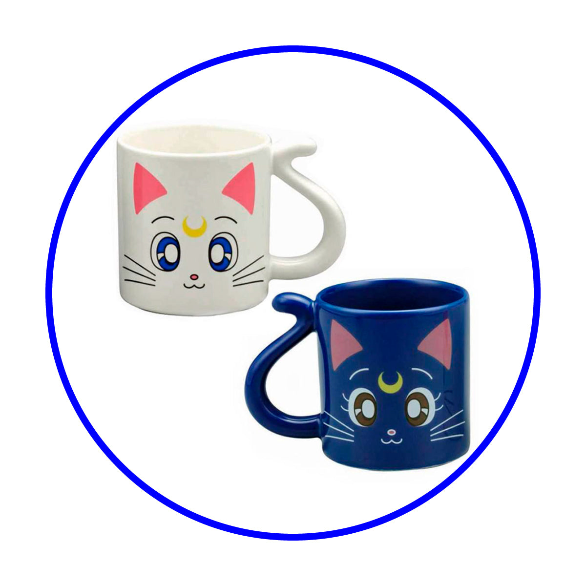 Pack tazones 3D Sailor moon Luna & Artemis