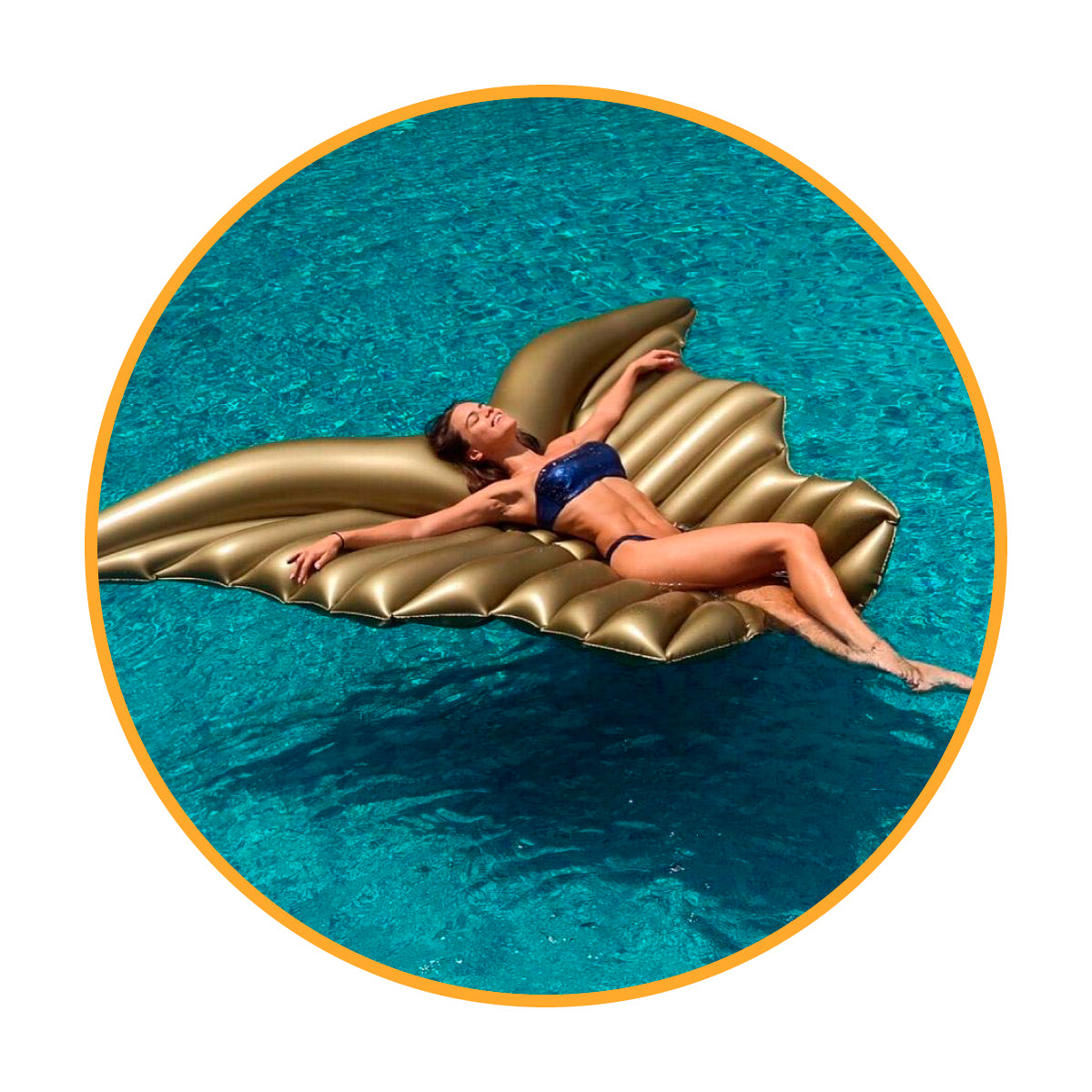 Flotador xxl Alas de Angel inflables piscina pool party