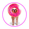Flotador Donut Gigante 120 Cm, Pool Party Piscina