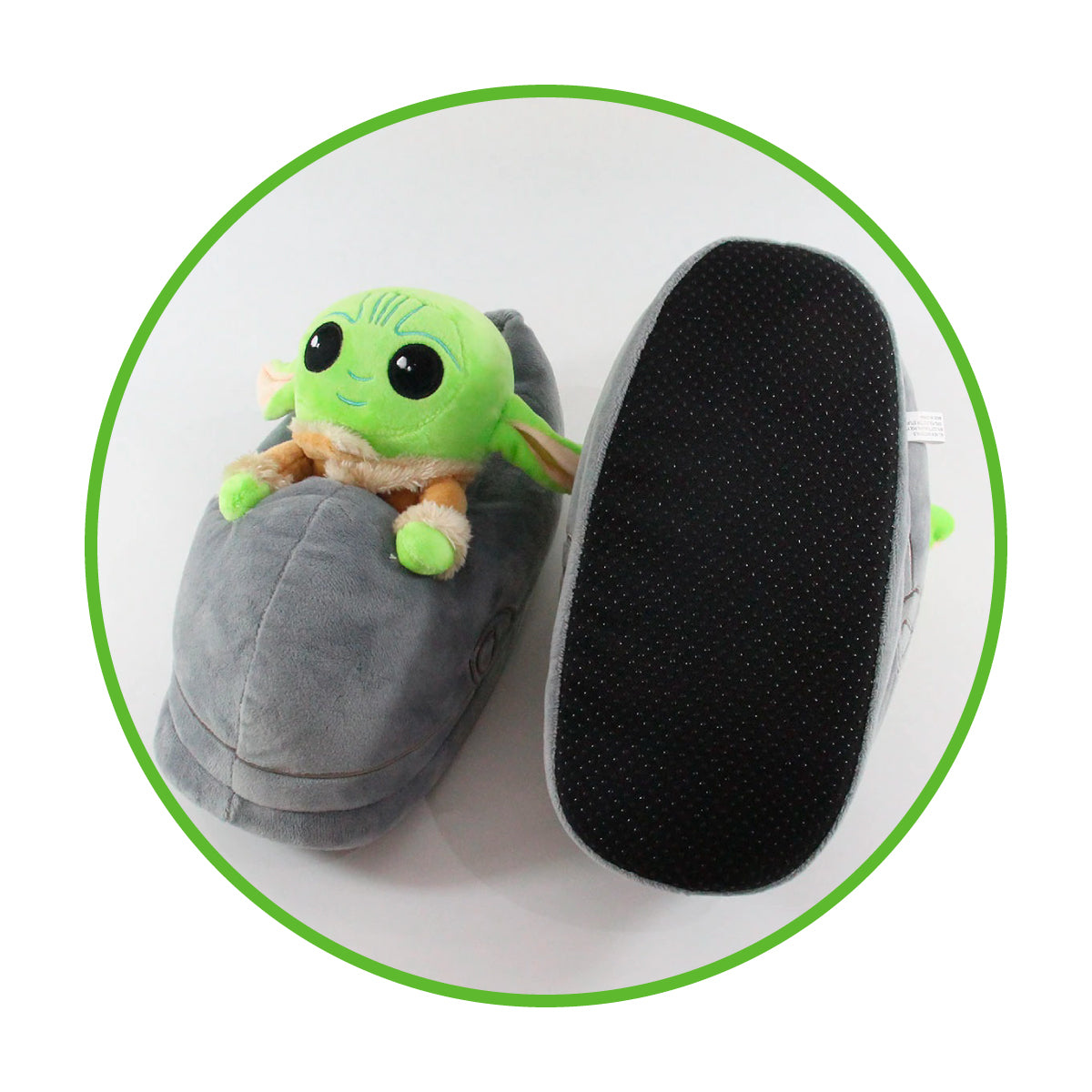 Pantuflas 3D Yoda Star Wars Zapatilla levantar