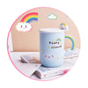 Tazón Taza Kawaii rainbow cloud arcoiris