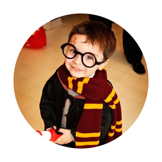 Pack Lentes Gafas Harry Potter cosplay montura plástica