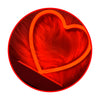 Lámpara Neón led corazón pila decoracion