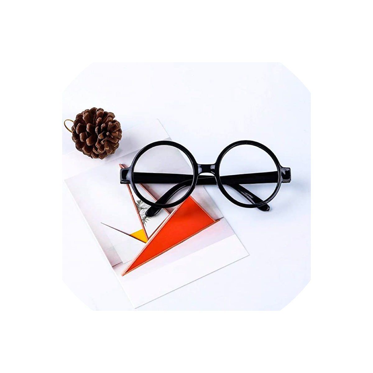 Pack Lentes Gafas Harry Potter cosplay montura plástica