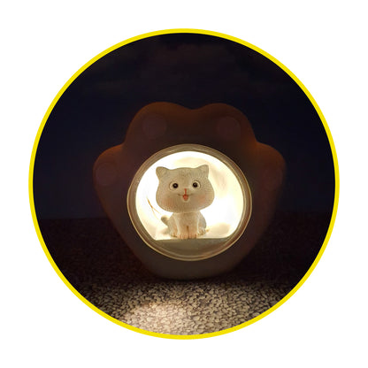 Mini lampara Patita de gato