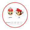 Tazón XL 3d ceramica rostro mario Bross