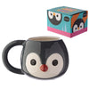 Tazón 3D pingüino Kawaii