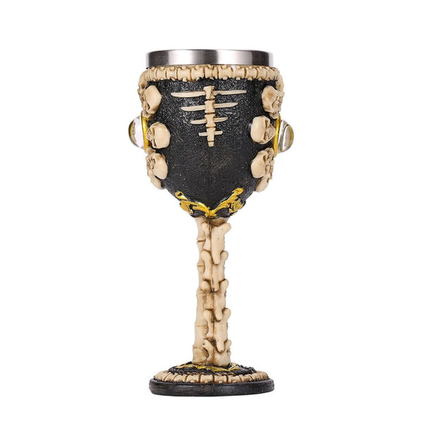 Copa caliz Resina  ojo con calavera
