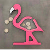 Alcancía Flamenco  Madera Flamingo Kawaii