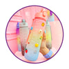 Botella arcoiris frases motivacional kawaii sticker 2D - 3D