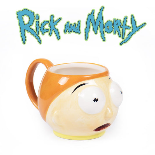 Taza Ceramica Xl 500 Ml Morty Serie Rick And Morty