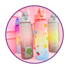 Botella arcoiris frases motivacional kawaii sticker 2D - 3D