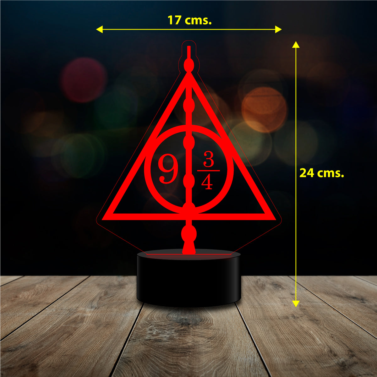 Lámpara de las Reliquias de la Muerte de Harry Potter