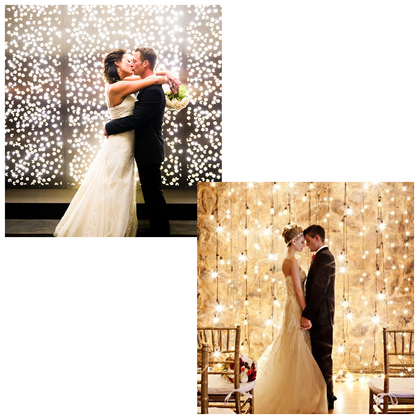 Cortinas 600 Led Blanco Calida 6 X 3 Mts Matrimonios Eventos